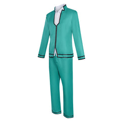 Cosplay Costume Saiki Kusuo The Disastrous Life of Saiki K Anime Cosplay Tenue Verte Homme