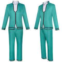 Cosplay Costume Saiki Kusuo The Disastrous Life of Saiki K Anime Cosplay Tenue Verte Homme