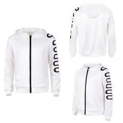 Cosplay Costume Sanji One Piece Live Action 2(2026) TV Cosplay Sweat-shirt Blanc Homme