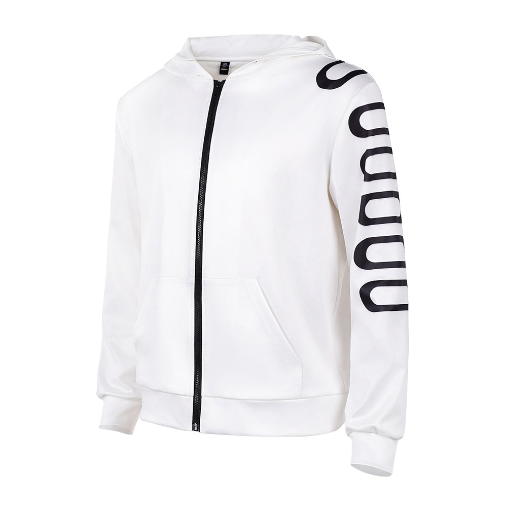 Cosplay Costume Sanji One Piece Live Action 2(2026) TV Cosplay Sweat-shirt Blanc Homme