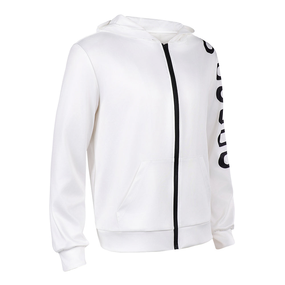 Cosplay Costume Sanji One Piece Live Action 2(2026) TV Cosplay Sweat-shirt Blanc Homme