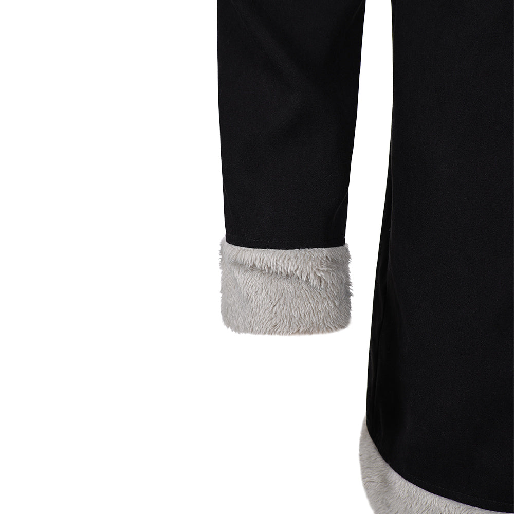 Cosplay Costume Sanji One Piece Live Action 2(2026) TV Cosplay Veste Noire Homme