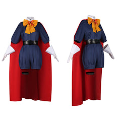 Cosplay Costume Sapphire The Ribbon Hero(2026) Anime Cosplay Combinaison Bleue et Rouge Femme