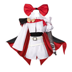 Cosplay Costume Sapphire The Ribbon Hero(2026) Anime Cosplay Tenue Blanche et Noire Femme Ver.2