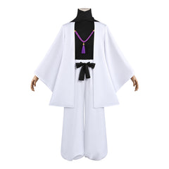 Cosplay Costume Satoru Gojo Anime Cosplay Tenue Blanche et Noire Homme