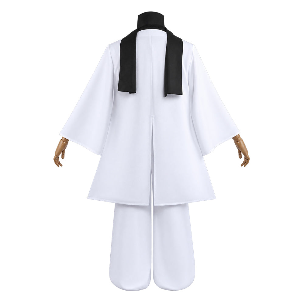 Cosplay Costume Satoru Gojo Anime Cosplay Tenue Blanche et Noire Homme