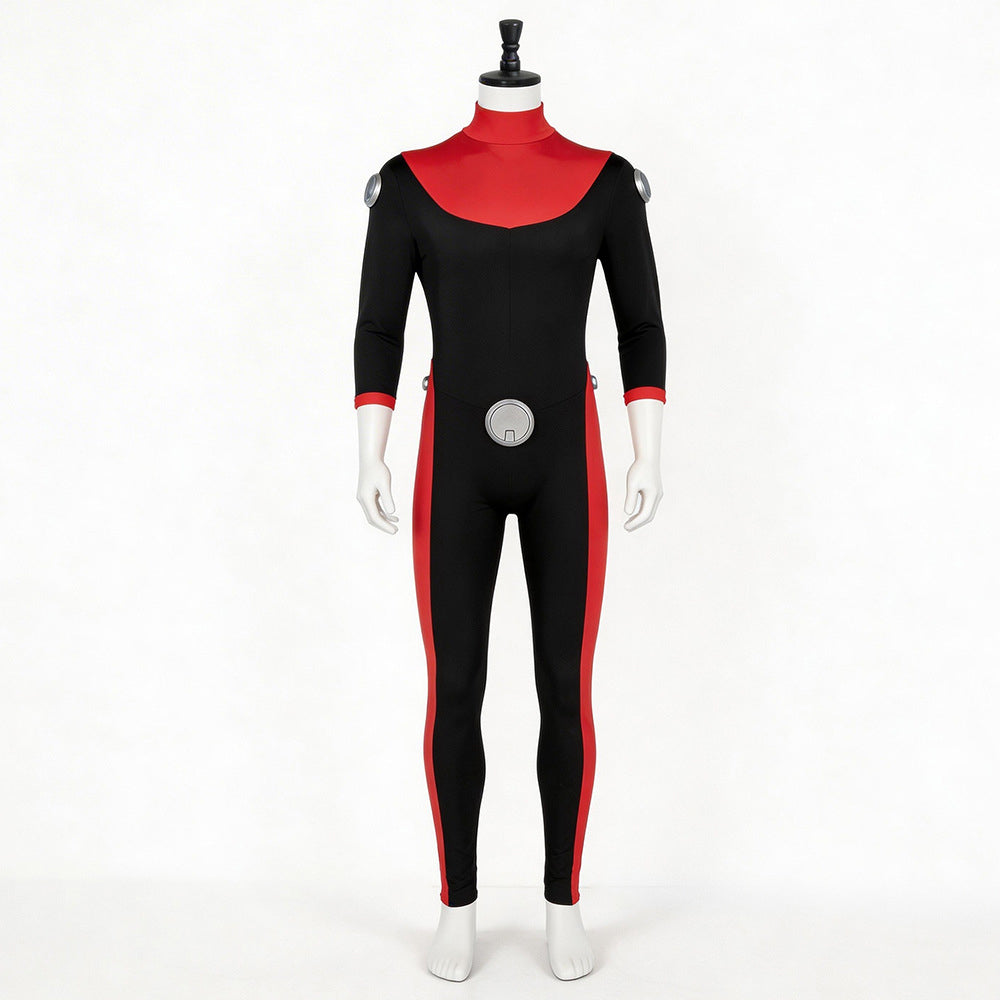 Cosplay Costume Scott Invincible 4(2026) TV Cosplay Combinaison Rouge Homme