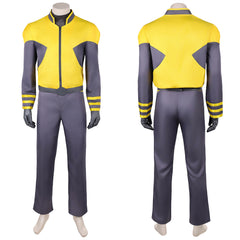 Cosplay Costume Scott Summers X-Men '97 Saison 2(2026) TV Cosplay Tenue Jaune et Grise Homme
