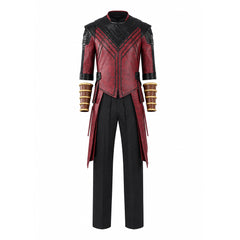 Cosplay Costume Shang-Chi Avengers 5(2026) Film Cosplay Tenue Rouge et Noire Homme