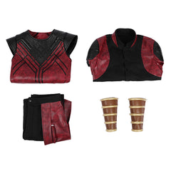 Cosplay Costume Shang-Chi Avengers 5(2026) Film Cosplay Tenue Rouge et Noire Homme