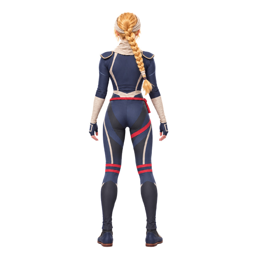 Cosplay Costume Sheik The Legend of Zelda: Ocarina of Time(2026) Jeu Cosplay Tenue Bleue et Beige Femme