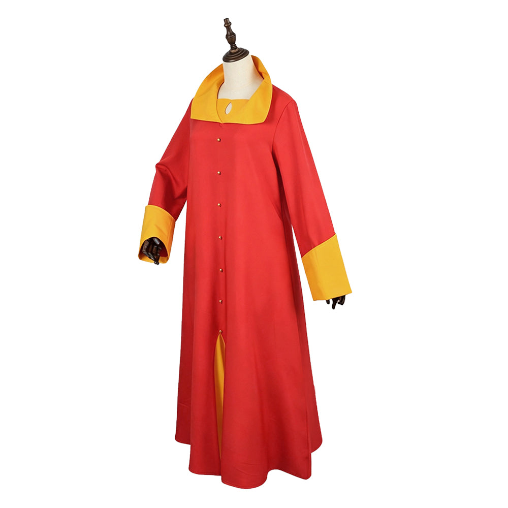Cosplay Costume Sitara Jaadugar: A Witch in Mongolia(2026) Anime Cosplay Robe Rouge Femme