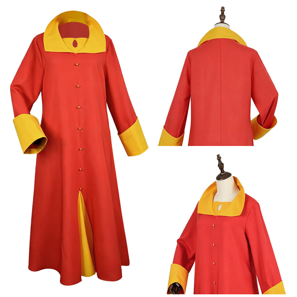 Cosplay Costume Sitara Jaadugar: A Witch in Mongolia(2026) Anime Cosplay Robe Rouge Femme