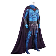 Cosplay Costume Skeletor Les Maîtres de l'Univers(2026) Film Cosplay Combinaison Bleue Homme