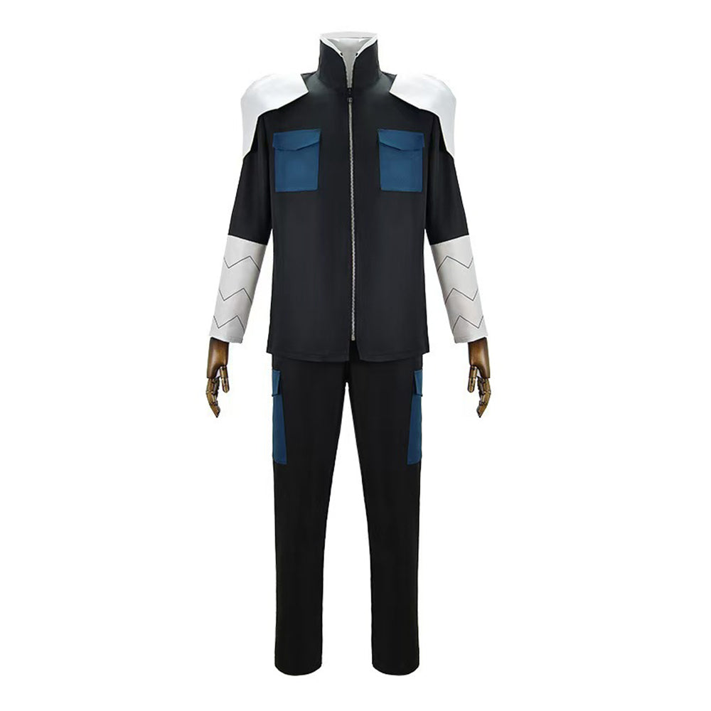 Cosplay Costume Soshiro Hoshina Kaiju No.8 Anime Cosplay Tenue Noire Homme