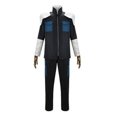 Cosplay Costume Soshiro Hoshina Kaiju No.8 Anime Cosplay Tenue Noire Homme