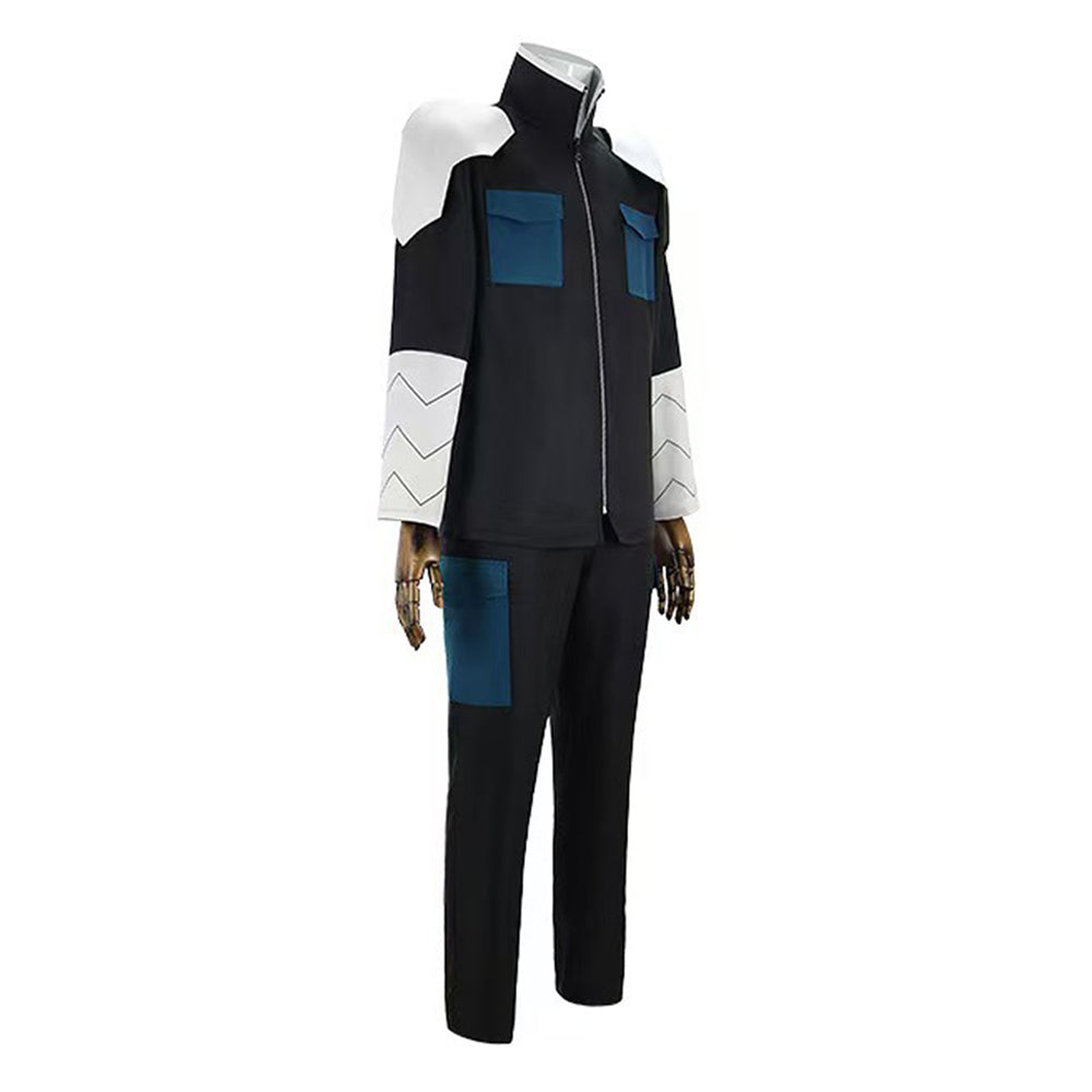 Cosplay Costume Soshiro Hoshina Kaiju No.8 Anime Cosplay Tenue Noire Homme