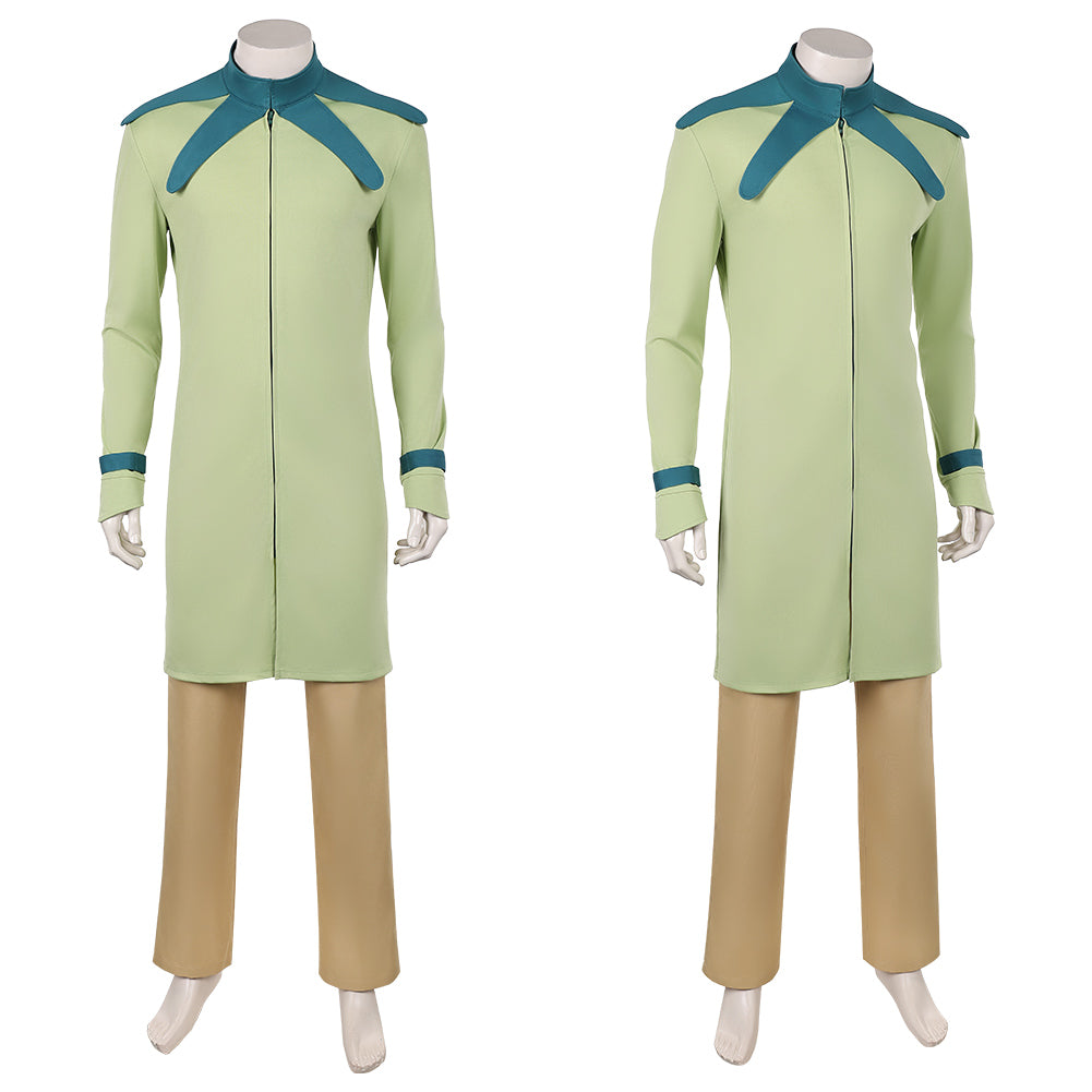 Cosplay Costume Steven Steel JJBA 7(2026) Anime Cosplay Tenue Verte et Marron Homme