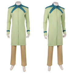 Cosplay Costume Steven Steel JJBA 7(2026) Anime Cosplay Tenue Verte et Marron Homme