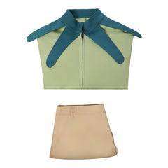 Cosplay Costume Steven Steel JJBA 7(2026) Anime Cosplay Tenue Verte et Marron Homme