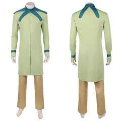 Cosplay Costume Steven Steel JJBA 7(2026) Anime Cosplay Tenue Verte et Marron Homme