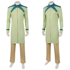 Cosplay Costume Steven Steel JJBA 7(2026) Anime Cosplay Tenue Verte et Marron Homme