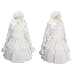 Cosplay Costume Sua Alien Stage(2026) TV Cosplay Tenue Blanche Femme