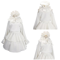 Cosplay Costume Sua Alien Stage(2026) TV Cosplay Tenue Blanche Femme