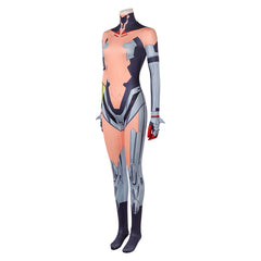Cosplay Costume Talia Yang Cyberpunk: Edgerunners 2(2026) TV Cosplay Combinaison Orange et Grise Femme