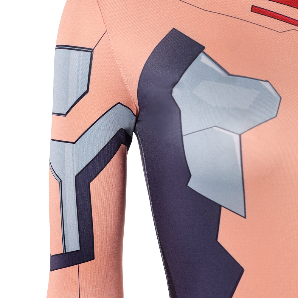 Cosplay Costume Talia Yang Cyberpunk: Edgerunners 2(2026) TV Cosplay Combinaison Orange et Grise Femme
