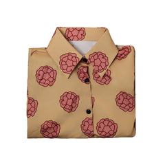 Cosplay Costume Tashigi One Piece Live Action 2(2026) TV Cosplay Chemise Jaune Imprimée Femme