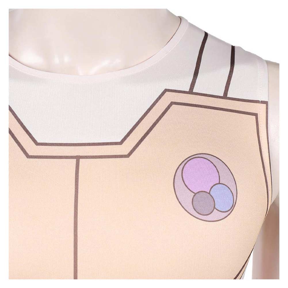 Cosplay Costume Thaedus Invincible 4(2026) TV Cosplay Combinaison Beige Homme