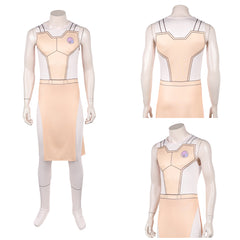 Cosplay Costume Thaedus Invincible 4(2026) TV Cosplay Combinaison Orange Claire Homme