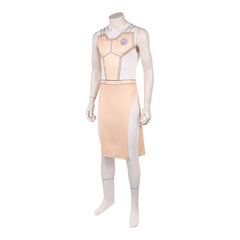 Cosplay Costume Thaedus Invincible 4(2026) TV Cosplay Combinaison Orange Claire Homme