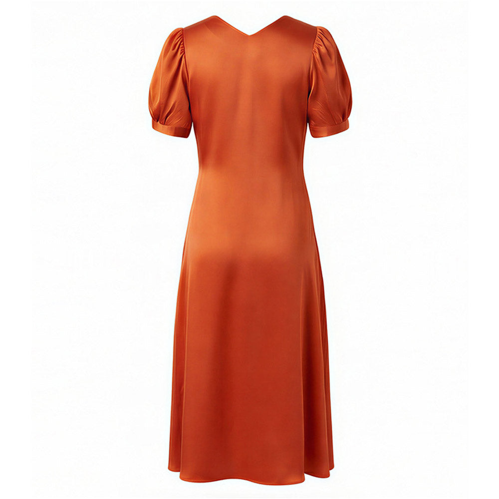 Cosplay Costume The Bride The Bride!(2026) Film Cosplay Robe Orange Enfant