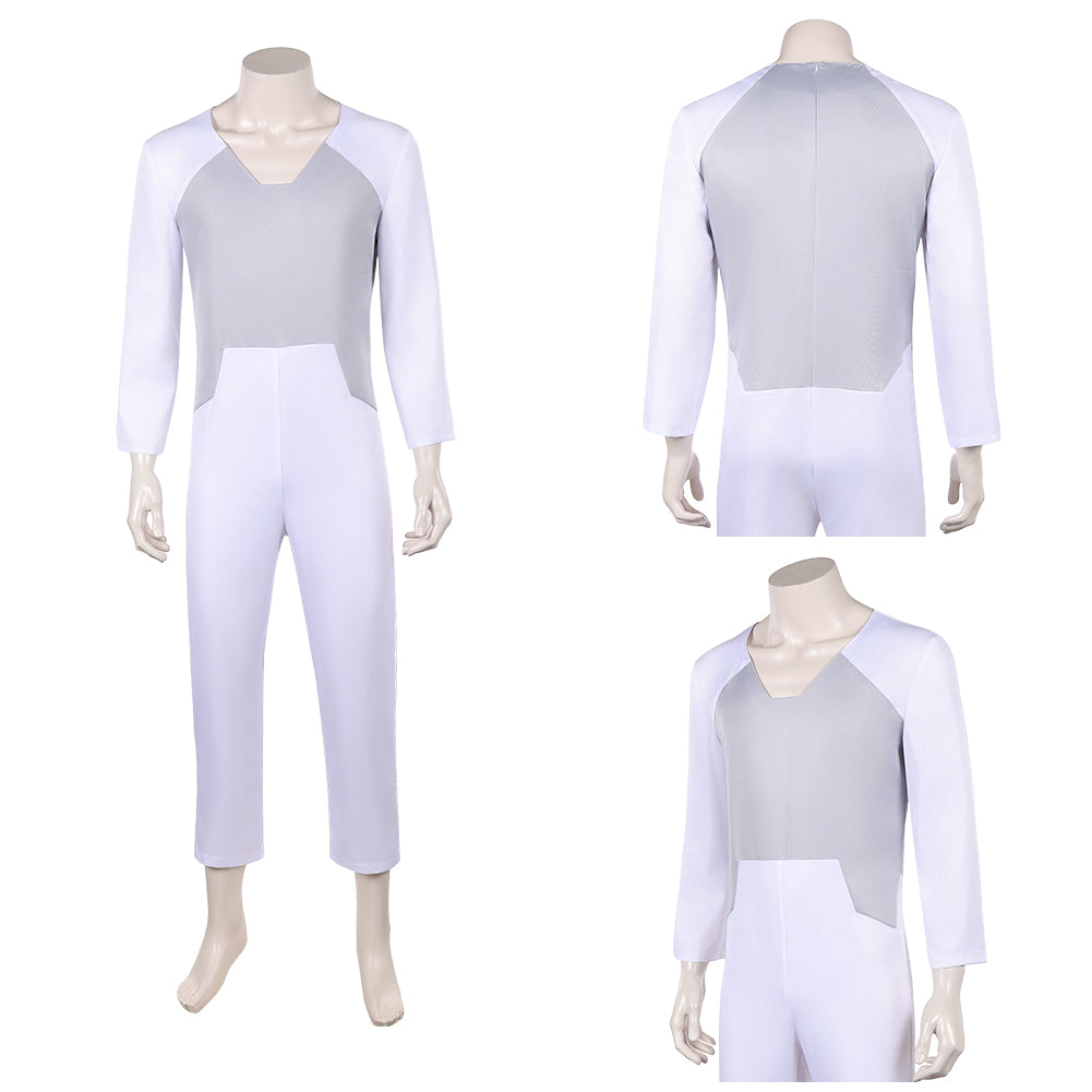 Cosplay Costume Thragg Invincible 4(2026) TV Cosplay Combinaison Blanche Homme