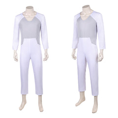Cosplay Costume Thragg Invincible 4(2026) TV Cosplay Combinaison Blanche Homme