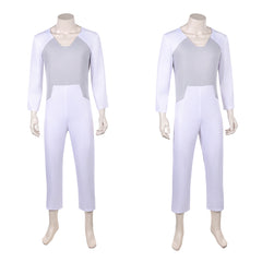 Cosplay Costume Thragg Invincible 4(2026) TV Cosplay Combinaison Blanche Homme