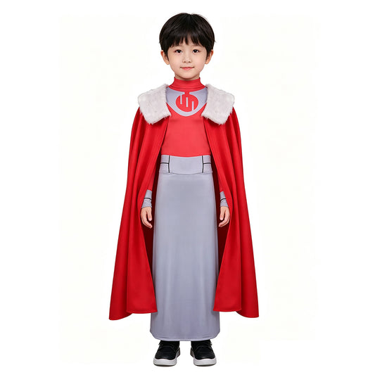 Cosplay Costume Thragg Invincible 4(2026) TV Cosplay Combinaison Rouge Enfant