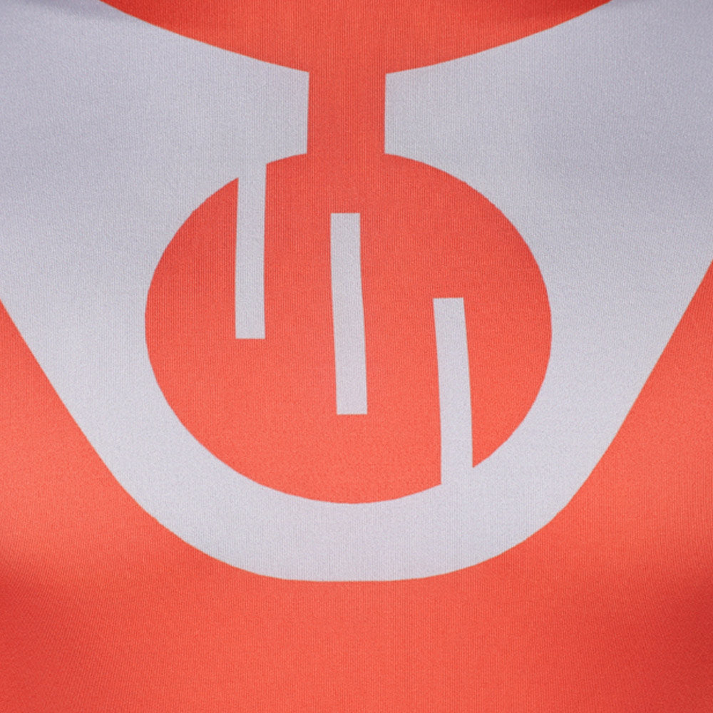 Cosplay Costume Thragg Invincible 4(2026) TV Cosplay Combinaison Rouge et Grise Tenue Homme