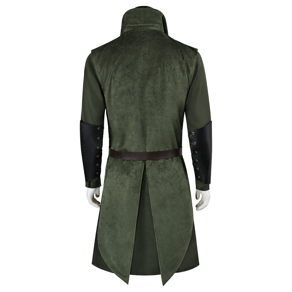 Cosplay Costume Thranduil The Lord of the Rings Film Cosplay Tenue Verte Homme