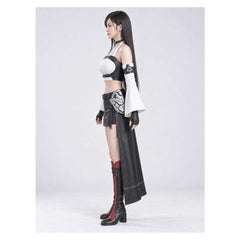 Cosplay Costume Tifa Lockhart Final Fantasy VII Revelation(2027) Jeu Cosplay Tenue Noire Femme