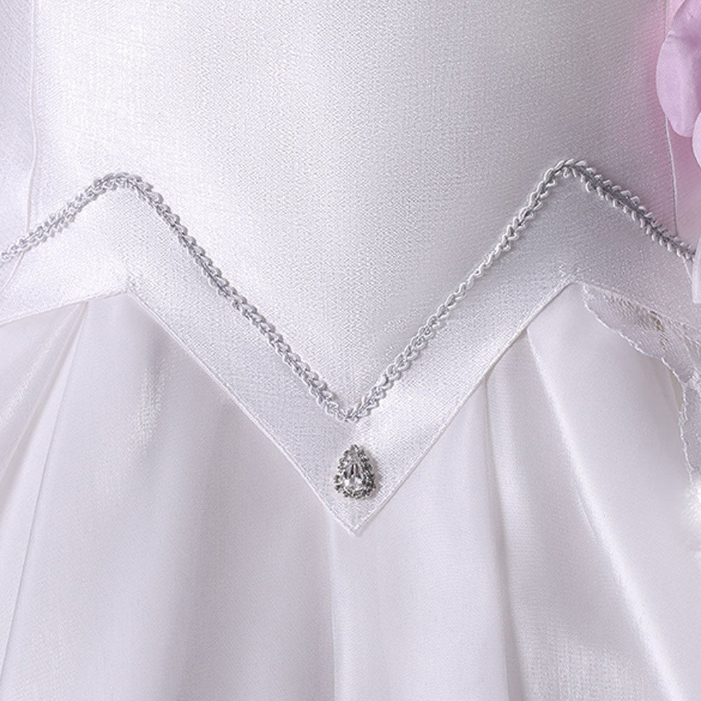 Cosplay Costume Tokisaki Kurumi Date a Live Anime Cosplay Robe de Mariée Blanche Femme