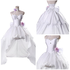 Cosplay Costume Tokisaki Kurumi Date a Live Anime Cosplay Robe de Mariée Blanche Femme