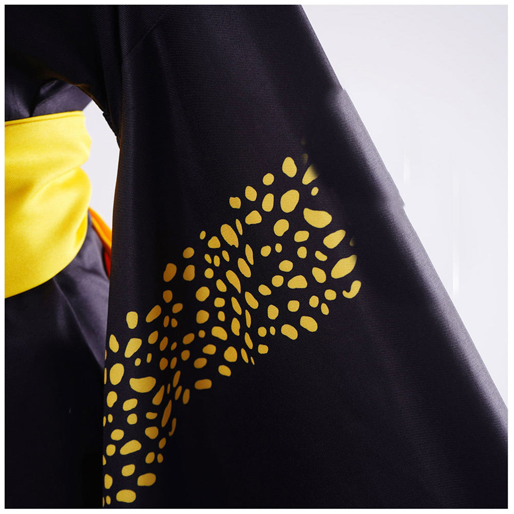 Cosplay Costume Trafalgar D. Water Law One Piece Live Action 2(2026) TV Cosplay Tenue Noire Femme