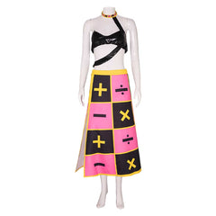 Cosplay Costume Trish Una JJBA 7(2026) Anime Cosplay Tenue Rose Femme