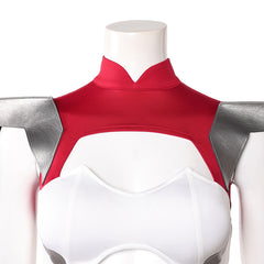 Cosplay Costume Universa Invincible 4(2026) TV Cosplay Tenue Rouge et Blanche Femme