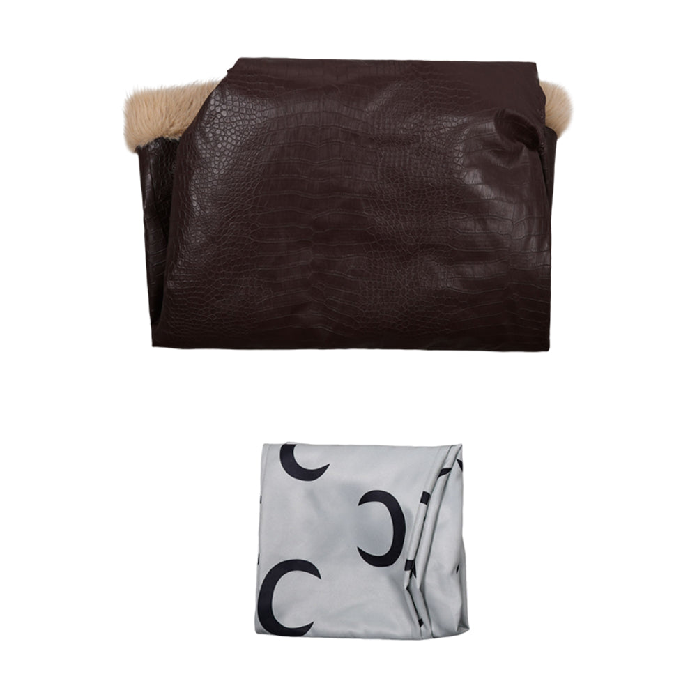 Cosplay Costume Usopp One Piece Live Action 2(2026) TV Cosplay Tenue Brune et Grise Homme