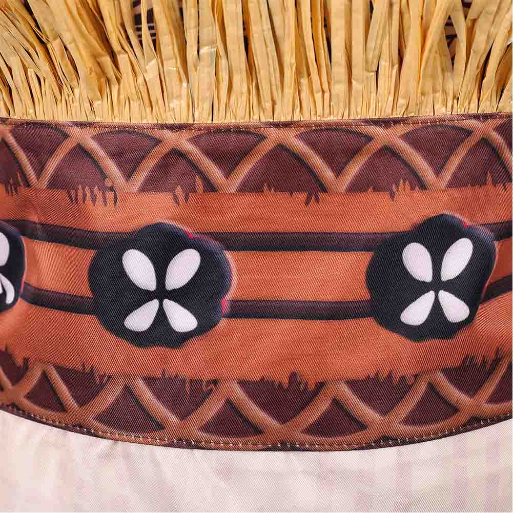 Cosplay Costume Vaiana La Légende du Bout du Monde(2026) Film Cosplay Robe Beige Femme
