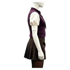 Cosplay Costume Vampirina Vampirina: L'Ado Vampire(2026)TV Cosplay Tenue Chic Violette Femme